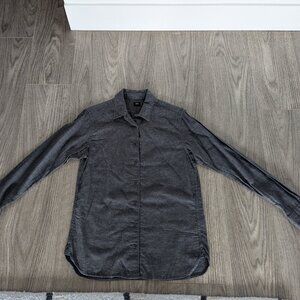 Uniqlo fleece like button down Shirt